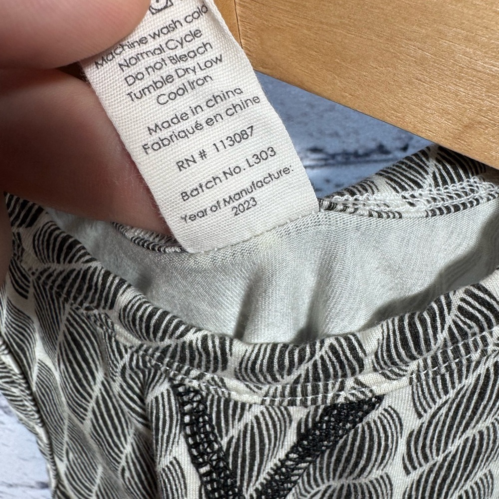 Kate Quinn Black and White Unisex Tank - Picture 4 of 5
